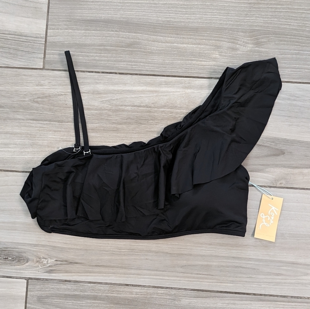 Kona Sol Asymmetrical Bikini Top